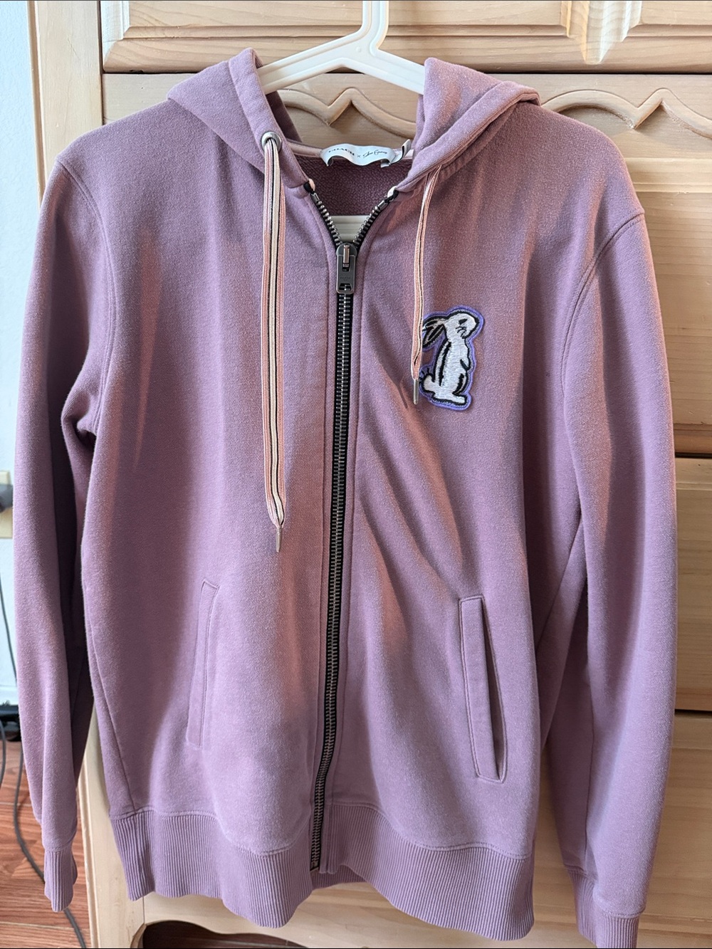 Authentic Coach x Selena Gomez lilac bunny hoodie